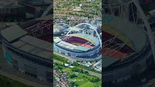 Wembley stadium drone view  3D stadium tour  London UK shorts [upl. by Perrin]