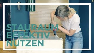 Abstellkammer effektiv nutzen  Stauraum Ideen  DIY  Jelena Weber [upl. by Adeys980]