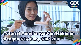 INI DIA CARA MUDAH UNTUK MENGHANGATKAN SUSU DENGAN GEA BABY GIW200 [upl. by Aiela956]