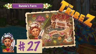 The Tribez Build a Village  Runnie’s Farm event 2022 Part 27 Complete walkthrough [upl. by Cathrine757]