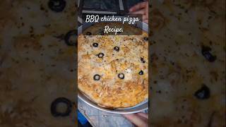 Bbq chicken pizza recipesubscribe to my channel forfull Recipecookingwithsabacws tasty shorts [upl. by Meekah]