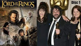 THE RETURN OF THE KING  Disc 1 Commentary by Peter Jackson Philippa Boyens amp Fran Walsh [upl. by Orsini]