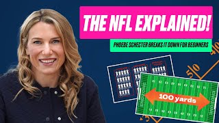 The NFL Explained 🎓 Phoebe Schecter breaks it down for beginners  NFL UK  Ireland [upl. by Lema]