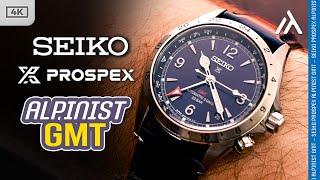 Seiko Prospex Alpinist GMT Un relojazo pero no es para mí SPB377 Reloj de campo [upl. by Hamimej]