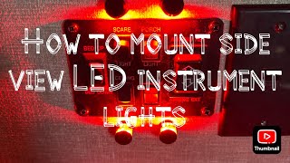 How to mount instrument LEDs [upl. by Adnilem]