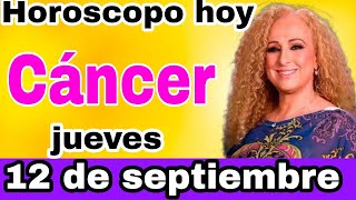 horoscopo de hoy Cáncer  Horóscopo Diario  Cáncer  12 de septiembre de 2024 [upl. by Anat723]