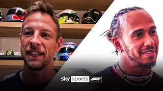 Jenson Buttons HONEST REACTION to Lewis Hamiltons Ferrari move 👀 [upl. by Celine]