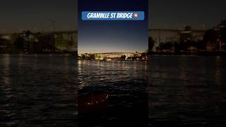 granvilleisland bridge paddling nightview [upl. by Lapham]