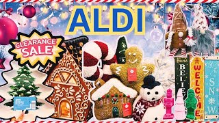 Aldi Christmas ClearanceWhats New at Aldi Aldi Pottery Barn Christmas Dupes [upl. by Gromme]