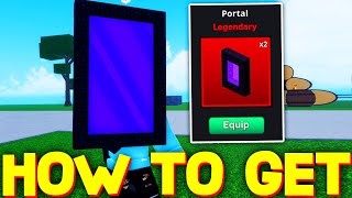 How To Get Portal In Meme Sea How To Use Portal In Meme Sea ROBLOX [upl. by Aniehs6]