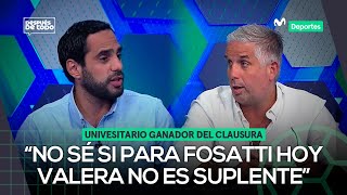 A LA FINAL UNIVERSITARIO ganó en el MONUMENTAL y se quedó con el CLAUSURA  DESPUÉS DE TODO ⚽🎙️ [upl. by Hanikahs]