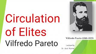 Circulation of Elites Vilfredo Pareto [upl. by Swartz3]