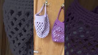 DIY Crochet Hanging Fruit Basket [upl. by Eissehc]