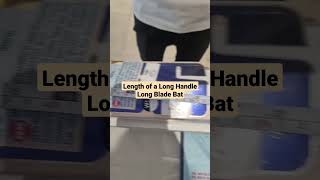 Length of a Long Handle Long Blade Cricket Bat viral shortsvideo shorts [upl. by Anahsahs492]