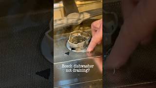 Bosch dishwasher not draining Try this first [upl. by Dennet]