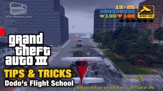 GTA 3  Tips amp Tricks  Dodos Flight School [upl. by Vick]