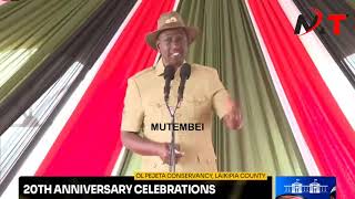 quotNimetenga shilingi millioni 350 ya kuweka sima hapa laikipia countyquot President Ruto [upl. by Greenfield]