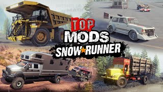 SnowRunner Top Mods of January  February  March 2022  BabooWik [upl. by Haraj]