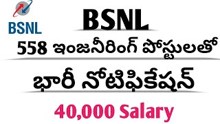 BSNL 2024 Senior Executive trainee Recruitment  BSNL 2024 Recruitment bsnl bsnl [upl. by Tanya22]