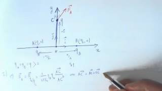 Lélectrostatique dans le vide la force de coulomb exercice 1 part 01 [upl. by Ahseiym967]