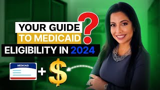 Medicaid Eligibility  Medicaid Income and Asset Limits – 2024 [upl. by Nadeau]