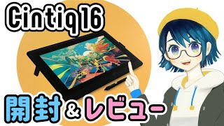 【液タブ】ワコム「Cintiq 16」設定 amp レビュー！【セッティング解説つき】 [upl. by Taddeo]