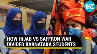 Hijab first Education second How Karnatakas Muslim students are fighting back  Ground Report [upl. by Gelman677]