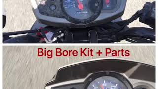 Yamaha Zuma 50F Stock VS Polini Big Bore Kit [upl. by Moser]