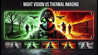 Night Vision vs Thermal Goggles How They Work and Which is Better [upl. by Aratak630]