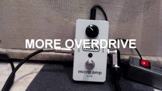 MXR Micro Amp CLON by ADM DIY pedal casero Homemade [upl. by Munro517]