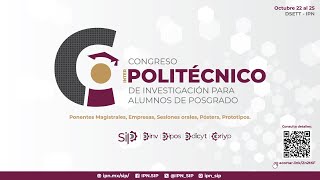 CongresoInterpolitécnico de investigación para alumnos de posgrado 2024  Día 2 [upl. by Illom]