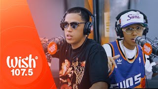 Nik Makino ft Flow G performs “Moon” LIVE on Wish 1075 Bus [upl. by Ryle]