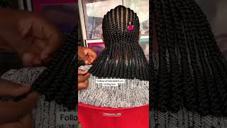 OMG the simplest barrel twist ever braids hair trend shorts afrobraiders [upl. by Jaella]