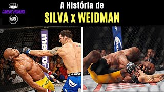 A História de Anderson Silva x Chris Weidman [upl. by Mooney]