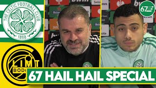 67 Hail Hail chats to Ange Postecoglou amp Giorgos Giakoumakis  Celtic vs BodøGlimt preview [upl. by Anivol]