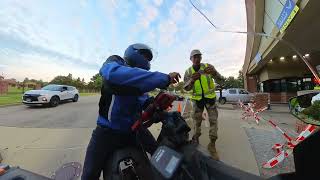 Scott Air Force Base off to work kymcoak550 ak550 maxi scooter kymco scootermotorcycle [upl. by Llenrub599]