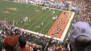 Auburn 2010 National ChampionsMy view [upl. by Proudlove]