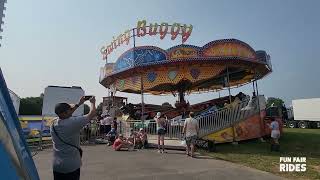 Swing Buggy  Powers amp Thomas Magical Midways  Montgomery County Fair 2024 [upl. by Llertnahs]