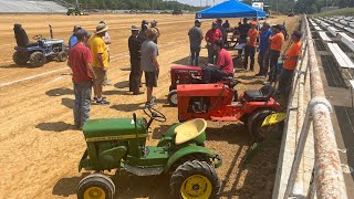 Lawn and Garden Tractor Magazine Extravaganza LGT Drag Race 1 [upl. by Llerryt291]