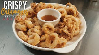 How to Cook Crispy Calamares  Filipino Recipe [upl. by Tunk]