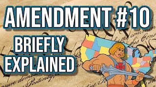 Tenth Amendment Explained US Constitution Simplified [upl. by Anniken]