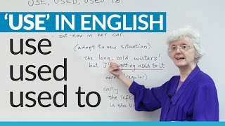 Learn English Grammar USE USED and USED TO [upl. by Georg]