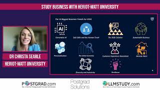 Postgrad Insights Study at Edinburgh Business School  HeriotWatt [upl. by Aleicarg]