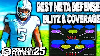 🚨NEW META🚨 BEST DEFENSE IN EA SPORTS COLLEGE FOOTBALL 25 EVERY PRO USES THIS DEFENSE [upl. by Troyes]