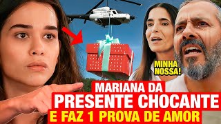 RENASCER Mariana da PRESENTE MILIONÁRIO pra Zé Inocêncio Chega de Helicóptero RESUMO CAPÍTULO HOJE [upl. by Nashner]