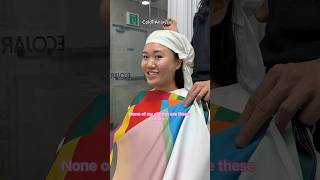 GF get Korean idol transformation makeover🤩 couple couples couplegoals girlfriend fun funny [upl. by Llewop656]