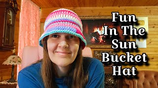 Easy Beginner Friendly Crochet Bucket Hat Tutorial [upl. by Ling]