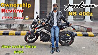 NS 400z💥🚀 Ownership Review 🤯😱 paise wasul hua automobile sportbike trending video motovlog [upl. by Karolyn]