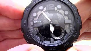 Часы Casio Illuminator AEQ100W1B  видео обзор от PresidentWatchesRu [upl. by Garvey]