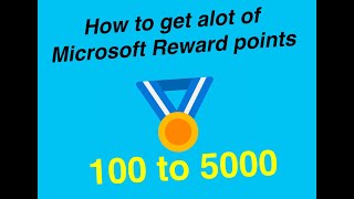 2021 How to get a lot of Microsoft Reward points [upl. by Wales]